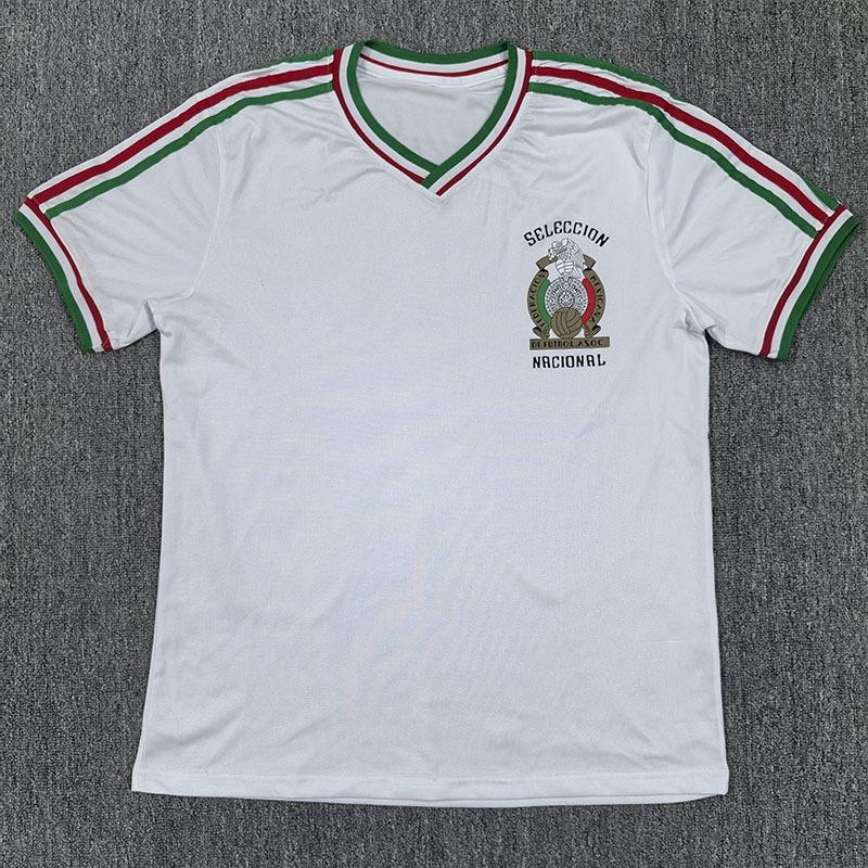 Retro Vintage Mexico Commemorative Football Jersey Fan Edition XXL