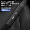 Car Styling Seat Belt Cover Leather Seatbelt Shoulder Strap Protector PDads For BYD F3 E6 Yuan Plus Atto F0 G3 Car Accessories