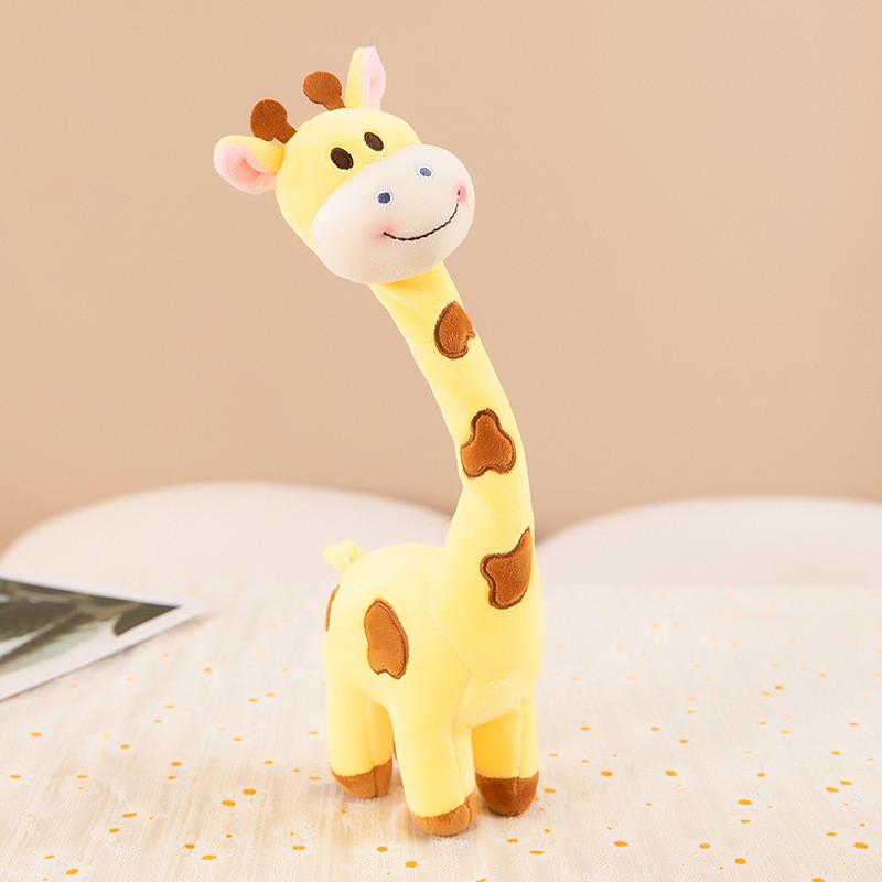 Plush Toy Giraffe Cartoon Animal Stuffed Doll Room Sofa Decoration Gift Kids