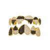 Heart Pattern Heart Zircon Tooth Caps Punk Cosplay Party CZ Stone Teeth Grillz Body Jewelry Hip Hop Teeth Grillz Unisex
