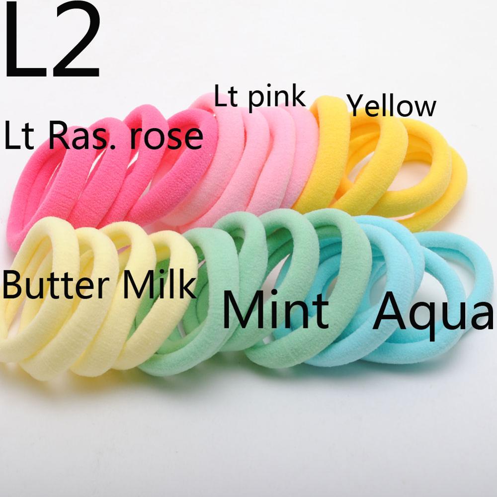 24pcs Hair Scrunchies Girls Headbands Hair Holders Girls Tie Gum Rubber Bands Girls Hair Elastics Accessories Girl Headwear