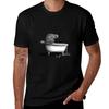 Nilpferd in der Badewanne T-Shirt UV-Schutz Outdoor T-Shirt