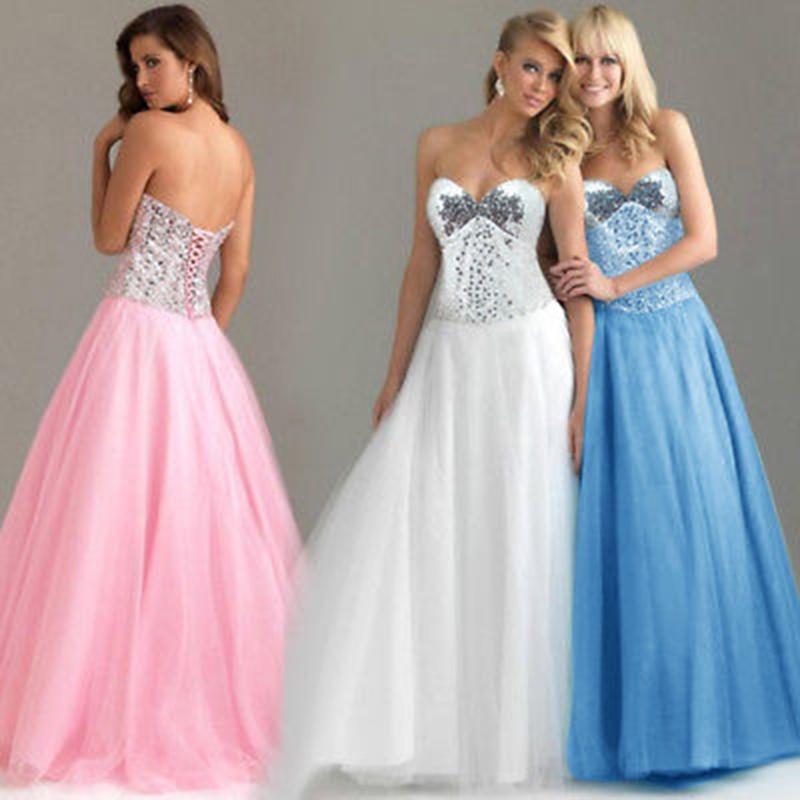 Elegant Dames Pailletten Lange Formele Avond Maxi Jurk Voor Bruiloft En Feestelijke Gelegenheden