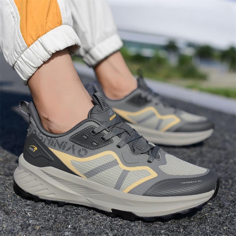 New Outdoor Running Shoes Men's Comfortable -Casual Athletic Nonskid Walking  Men's Running Shoes  Breathable Lightweight