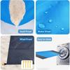 Beach Blanket, Extra Large Sandree Picnic Blanket Compact for 6-7 Persons Waterproof Quick Drying Beach Mat, Pocket Picnic Sheet for Outdoor Travel