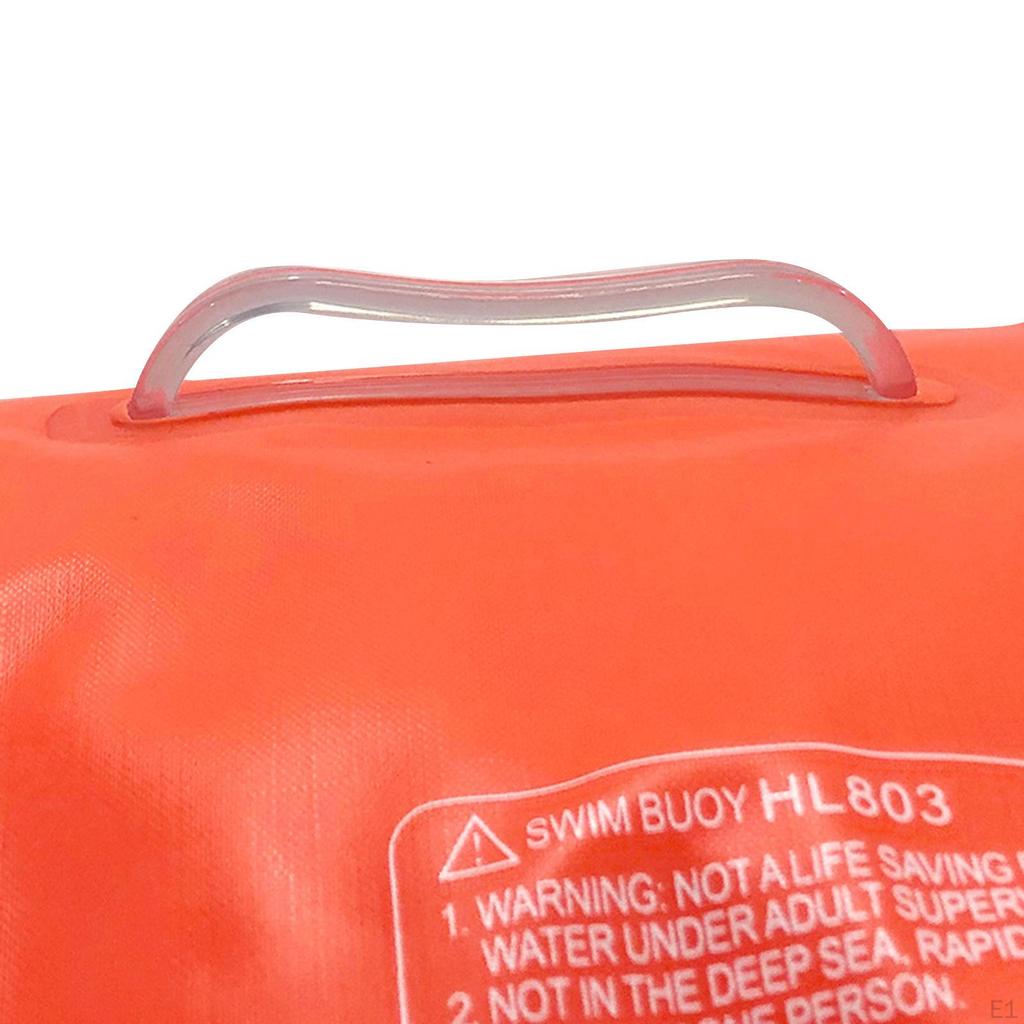 Schwimmboje Schwimmer und Drybag Gut sichtbar für Triathleten Rafting Rettungsschwimmer