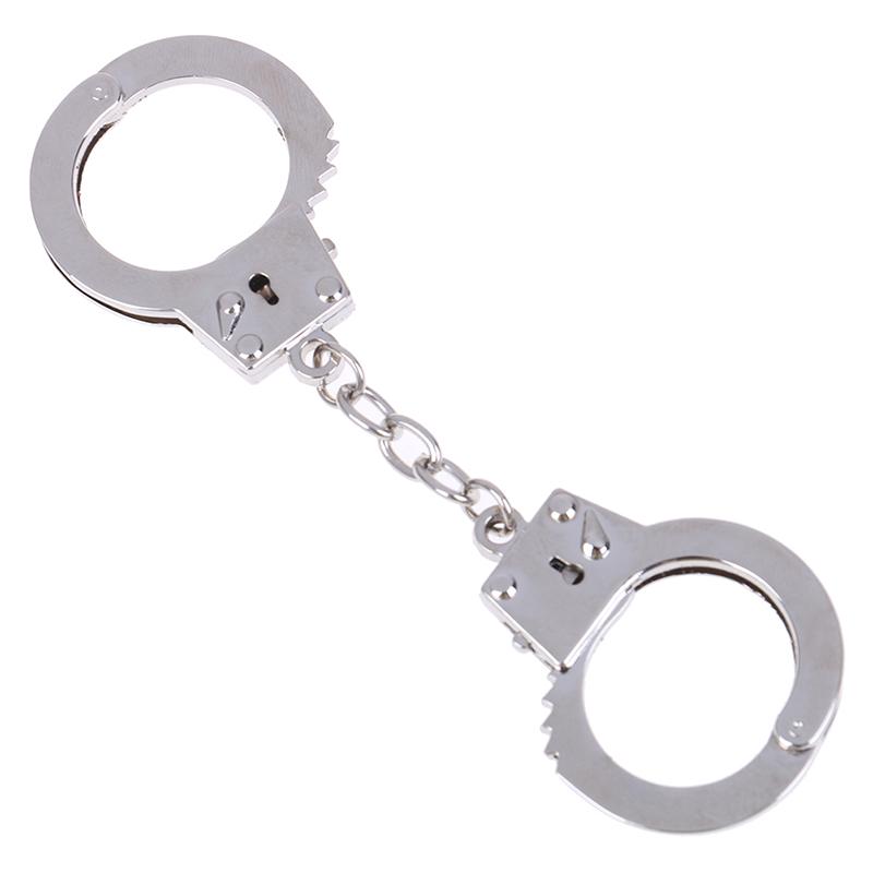 Key Chain Keychain Love Handcuffs Ring Key Holder Jewelry Metal