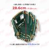 Rawlings HYPER TECH R2G Baseball Dark Throw Glove, Soft, Infielder's, Green, 11.25 inches, Right-Handed