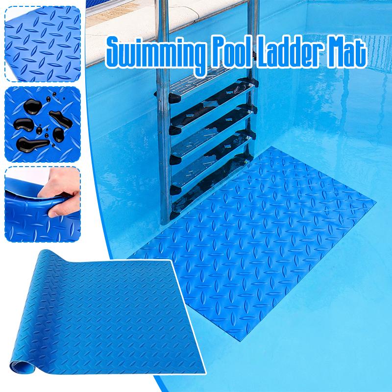 Swimming Pool Ladder Mat Pvc Waterproof Anti Slip Pool Step Mat Boat Decking Non-slip Pedal Pad Marine Flooring Yacht Ladder Pad