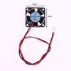 Soğutucu Radyatör J-Head Hotend 3D Yazıcı Parçaları İçin 3010 4010 5010 Fan 12V 5V 24V 2 Pin DC Soğutucu Mikro Soğutma Fanları İçin