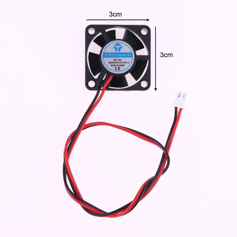 Soğutucu Radyatör J-Head Hotend 3D Yazıcı Parçaları İçin 3010 4010 5010 Fan 12V 5V 24V 2 Pin DC Soğutucu Mikro Soğutma Fanları İçin