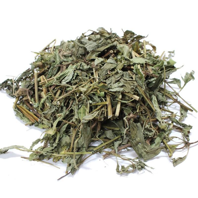 300 g de frunze uscate de mentă piperită produsă în țară, din planta Shimsu