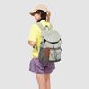 School Bag for Female College Students, Japanese Ins Minimalist Backpack, Large Capacity Contrasting Color Splicing Countryside Style Backpack
