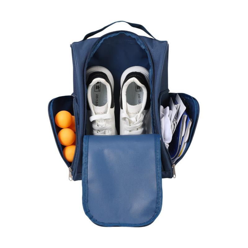 Multi-Functional Waterproof Sports Shoe Bag for Golf, Fitness, Badminton, and Table Tennis