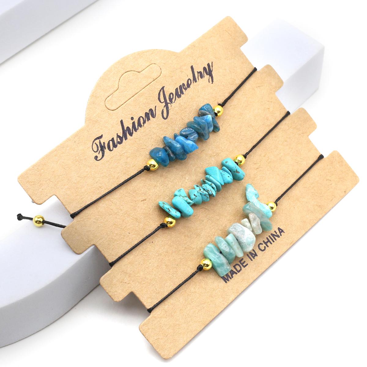 

1 шт., браслет с лечебными хрустальными бусинами, натуральный камень, гравий, эластичные браслеты на веревке для мужчин и женщин, ювелирные изделия, подарки, длина 15-20 см 15-18cm