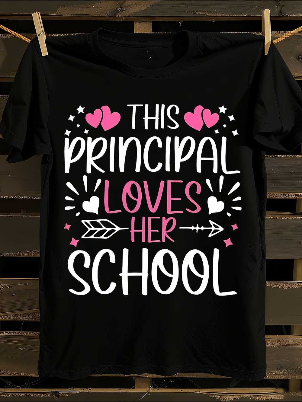 Principal Loves Her School T-Shirt XXXXL