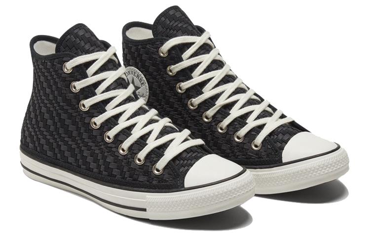 Men's Sneakers Converse Chuck Taylor All Star Hi Tonal Weaving Black Black/White/Black