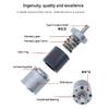 36mm DC Metal Planetary Gear Motor 12v 24v Shaft Diameter 6mm/8mm PGM36-3530 Adjustable Speed CW CCW Electric Motor 8~1621rpm