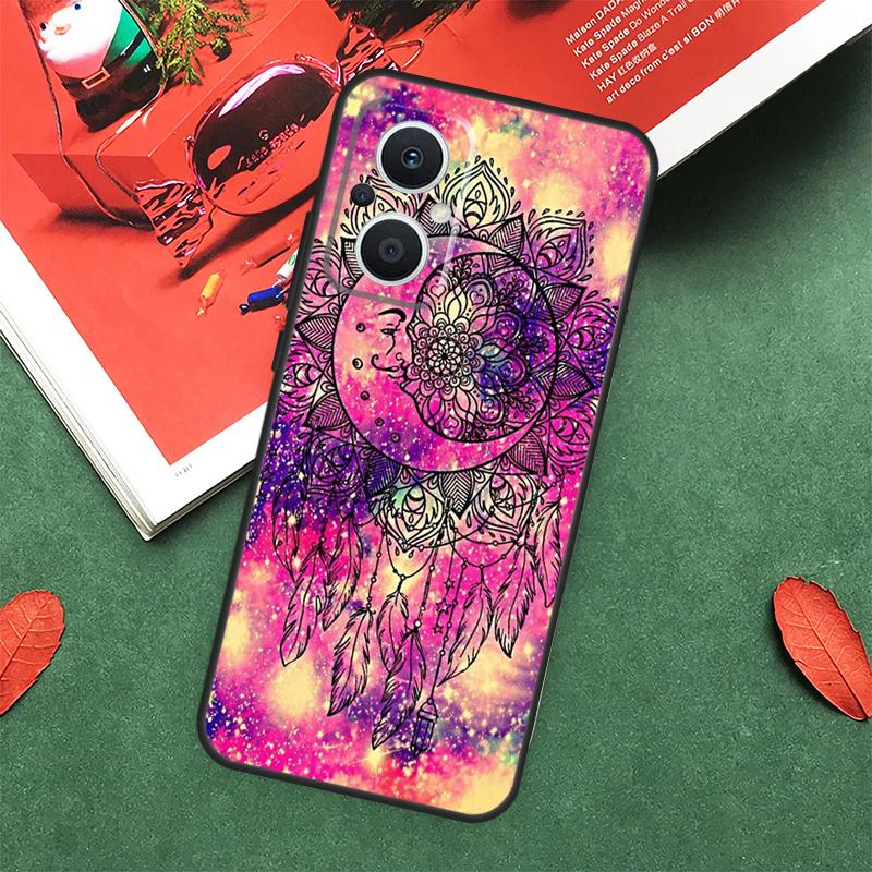 The Dream Catcher Mandala Cover For OPPO Reno 5Z 4Z 2Z 8T 4 5 6 8 7 Lite 10 Pro OPPO Find X6 Pro X2 X3 X5 Lite Case