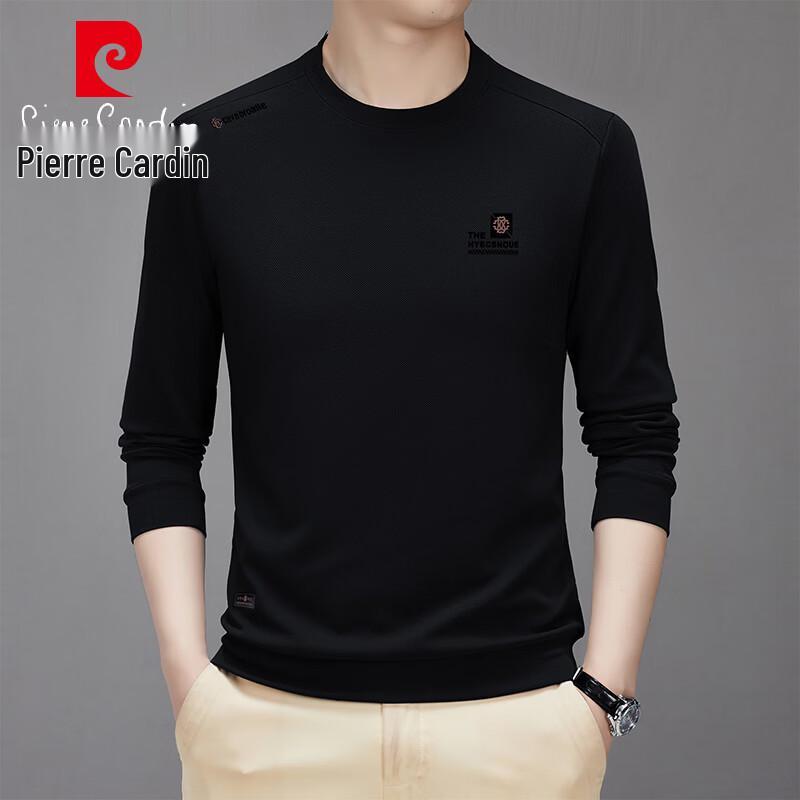 

Pierre Cardin Men s Long Sleeve Round Neck T-Shirt 130