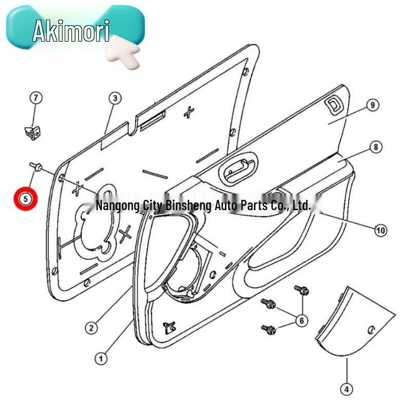 20 SZTUK OE# 6504014 Klipsy do listew drzwiowych dla Jeep Cherokee i Grand Cherokee