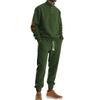 Men  Sports  Business  Leisure  Small Square  Trousers  Buckle  Hoodie  Set