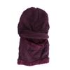 Winter Knitted Hat Scarf Set Earflap Fleece Lined Windproof Thick Hat Neck Warmer Middle Aged and Old Thermal Hat for Women