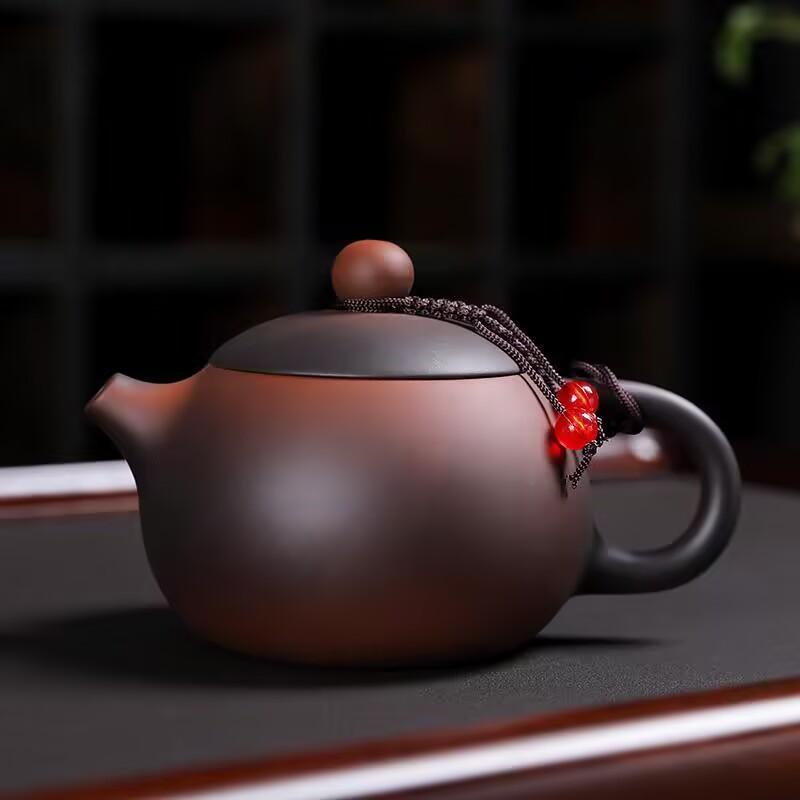 

Chinese Yixing Purple Clay Teapot Ball Hole Filter Xishi Kettle Dahongpao Zisha Teaware Custom Beauty Tea Set Accessories