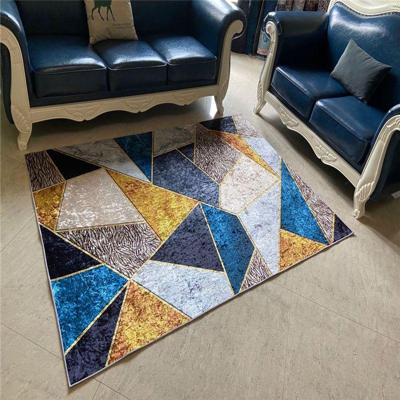 Vardagsrumsmatta Abstrakta Mattor Sovrum Konst Klädkammare Rumsdekoration Matta Halkfri Matta