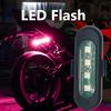 Universal Aircraft Strobe Lights Type-C Charging LED Motorcycle Lights 7 Colors Night Flying Flashing Lights with Remote Control