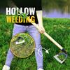 Hollow Hoe Weeding Rake Labor-saving Weeding & Loosening Soil Artifact Harrow Handheld Steel Weeding Hoe Hoe Farm Tool Gardening KTY