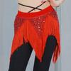 Sequins Belly Dance Hip Scarf Adjustable Waist Chain Fashion Triangular Hip Scarf  Women