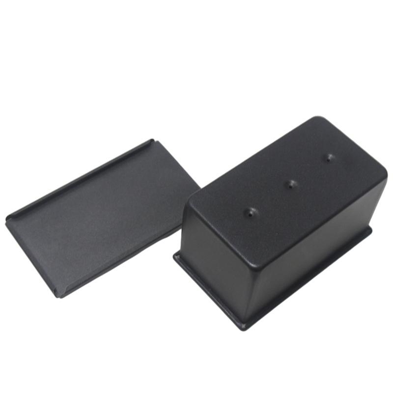 Loaf Pan Flat Toast Box Non- Stick Bread Toast Mold With Cover Lid Stainless Steel Bakeware For Kitchen Baking, 450G Durable