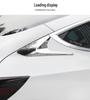 Tesla Model 3 Rear Window Carbon Fiber Decorative Trim Sticker