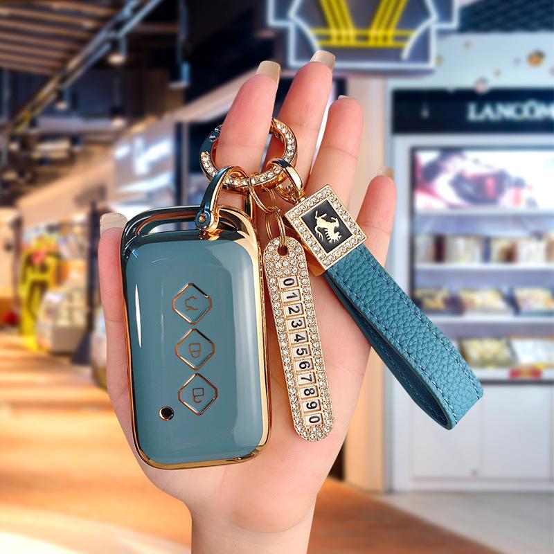 High-End Protective Key Case Shell for 2022 Wuling Xingchi/Xingchen/Jiachen Models