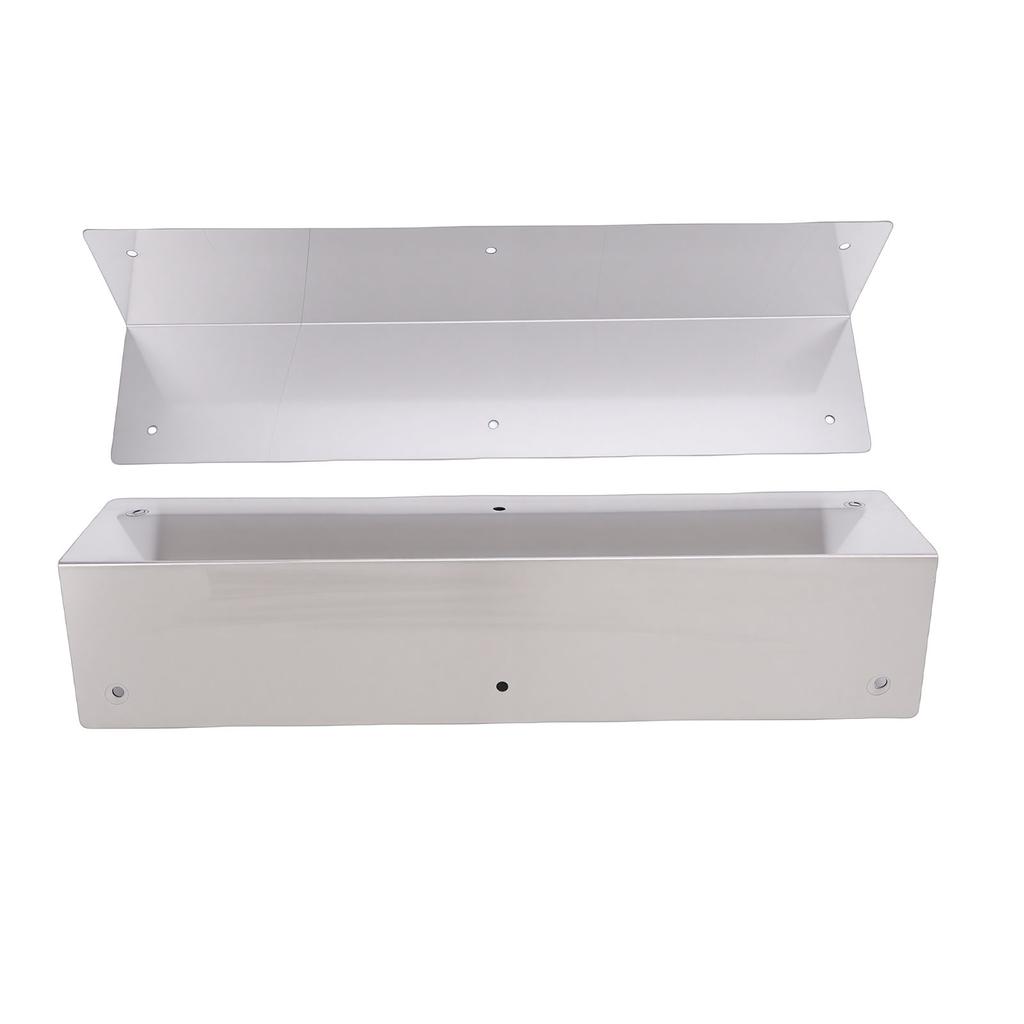 2pcs Stainless Steel Corner Guards Siding Corner Guards Protector 89 Degree Angle Weed Whacking Protection for Outside