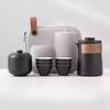 Portable Travel Tea Set Small Set Gift Carry-on Outdoor Tour Kung Fu Brewing Tea Cup Ware Single Camping Fast Guest Cups