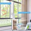 Energy Saving Window Seal Flexible Cloth Sealing Cloth Air Lock Window Seal Polyester Texture for Bedroom Window