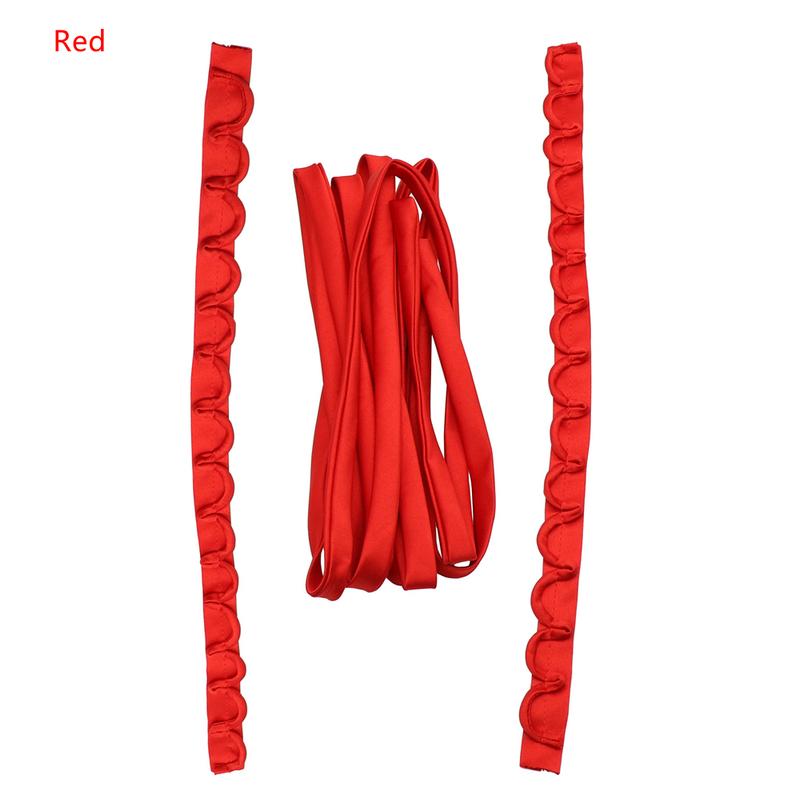 3PCS/Set Satin Wedding Dress Zipper Replacement Adjustable Corset Back Kit Lace-Up Ribbon Ties DIY Craft Wedding Dress