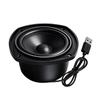 4Ohm 15W Metal Body USB Speaker With Wide Frequency Ranges For Home Office And Car Use