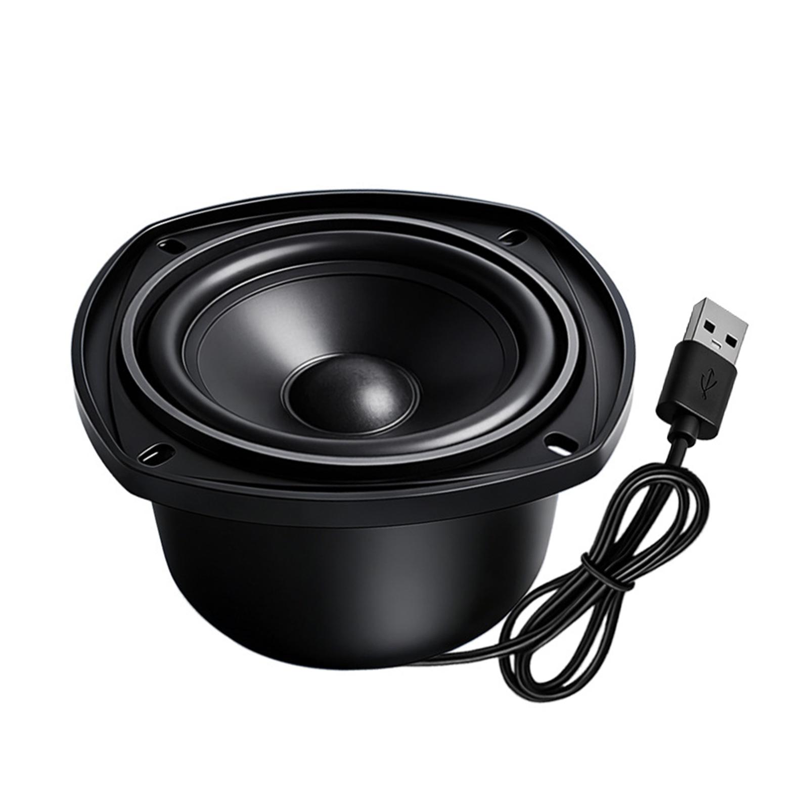 

4Ohm 15W Metal Body USB Speaker With Wide Frequency Ranges For Home Office And Car Use 1