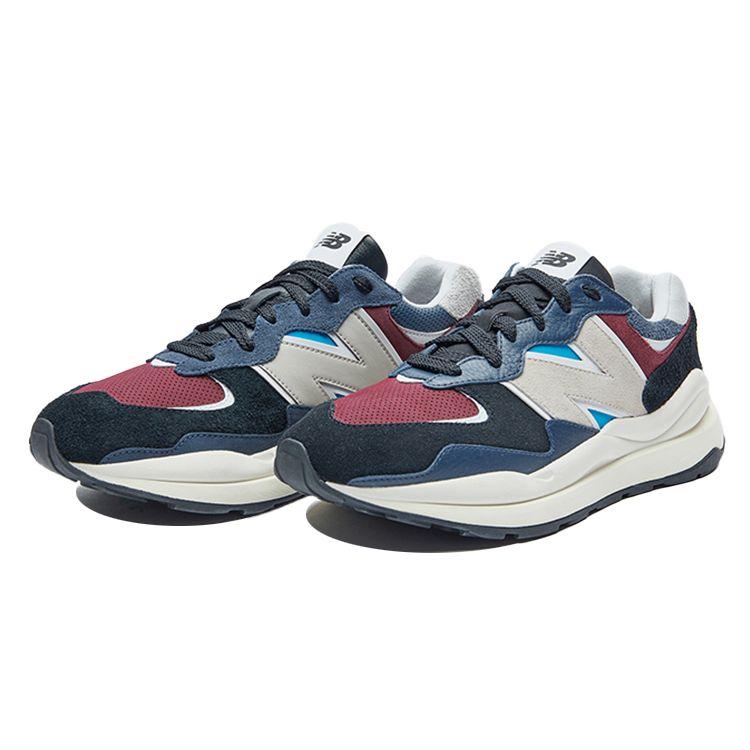 New Balance 57/40 Navy Burgundy Unisex Sneakers Red M5740TB