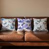 Watercolor Butterfly Pattern Cushion Cover Soft Reversible  Durable Pillow Cover  MultiScene Use for Home  Car Daily Comfort