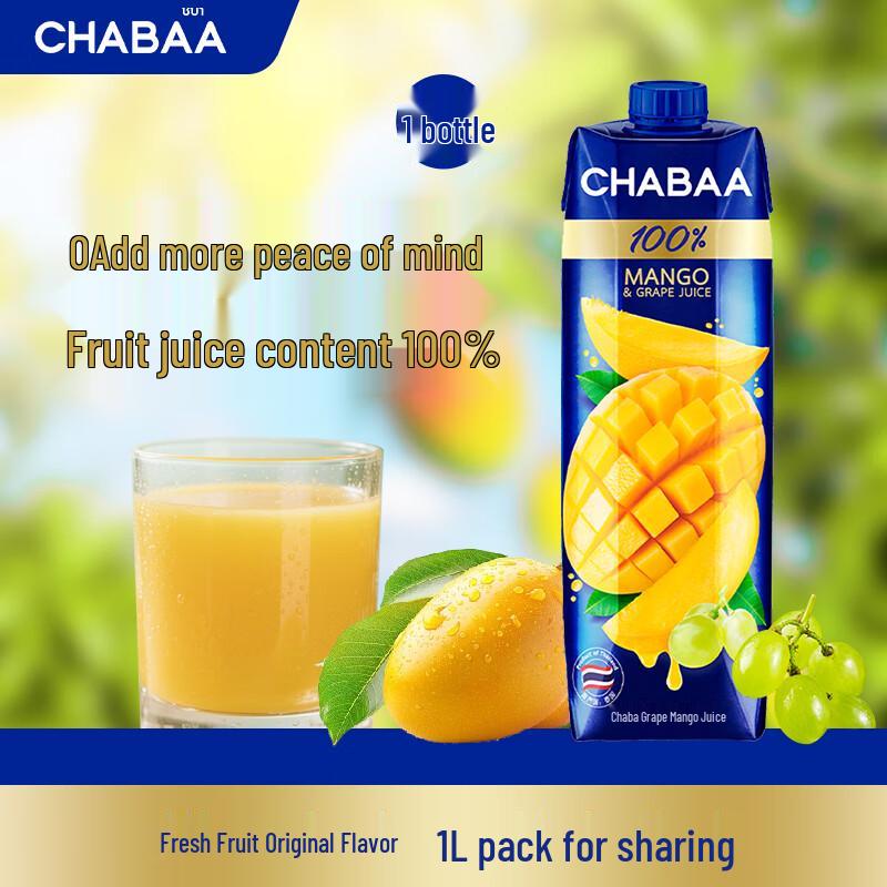 CHABAA Импортный фруктовый сок 0% жира