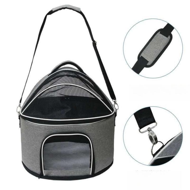 Outdoor Travel Cat Carriers Detachable Pet Handheld Backpack for Dog Pet Carriers Bags Breathable Cat Carrying Luggage Supplies