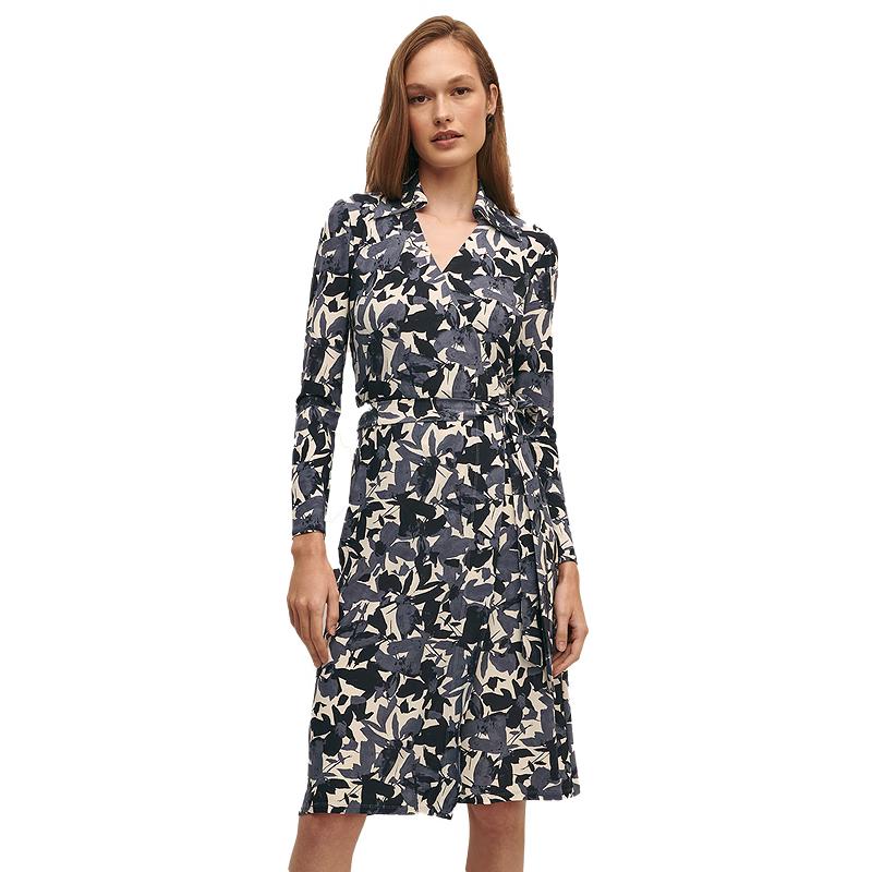 

Brooks Brothers Women s Ink Print One-Piece Dress S
