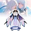 Charming White Cosplay Costume For Cloudstrider With Accessories For Anime Fans