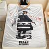1PC Peaky Blinders Print Flannel Blanket, High Quality Comfortable for All Seasons, Home Decor, Warmth and Comfort, Perfect for Christmas Gifts