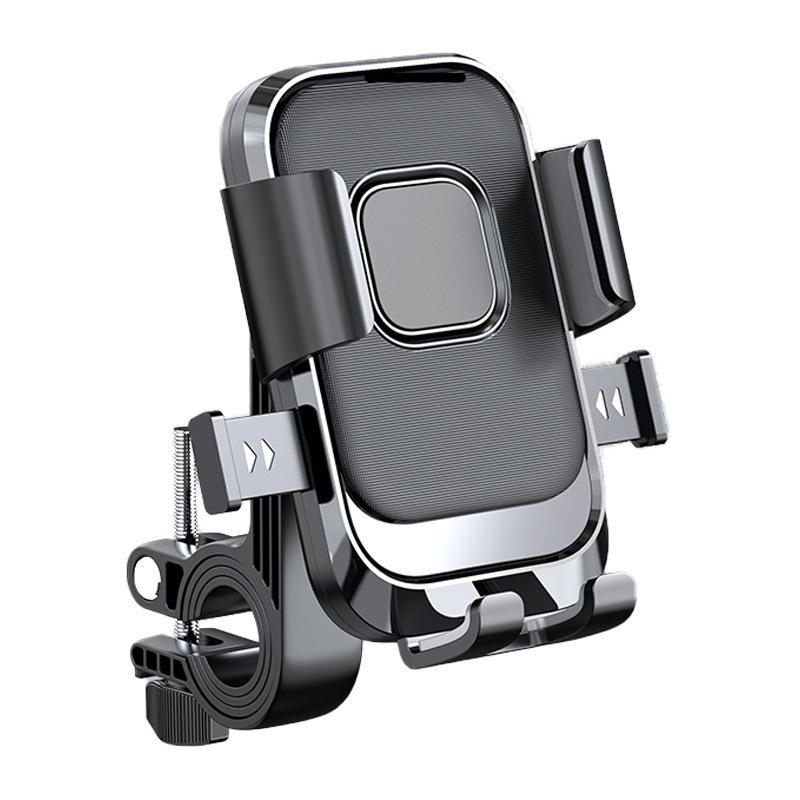 Electric Car & Motorcycle Rearview Mirror Phone Holder: Shockproof, Outdoor Riding & Bicycle Navigation Holder.