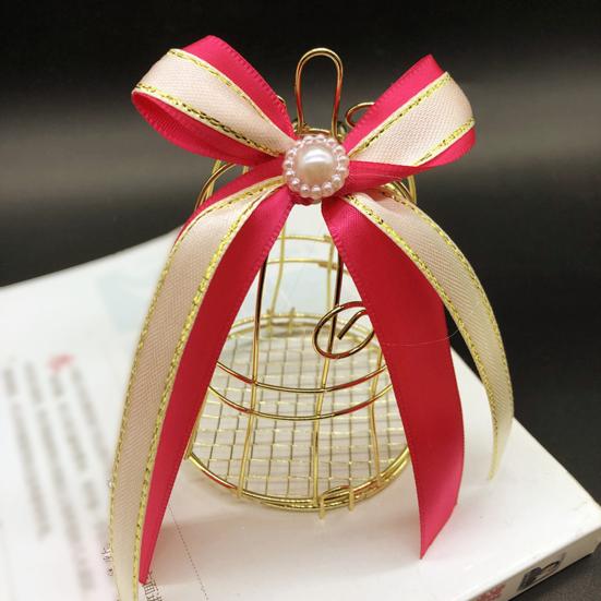 Bonboniéra Odolná proti poškrábání Nerezová odolnost proti rozdrcení Odolnost proti pádu Odolnost proti pádu Tvar ptačí klece Svatební potřeby